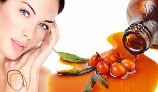 the means of rejuvenation of the skin with sea buckthorn